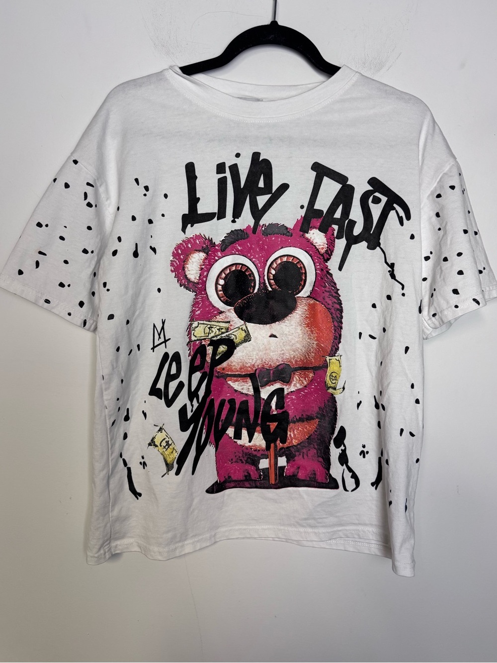 Moschino Couture Streetwear Teddy T Shirt Mens M